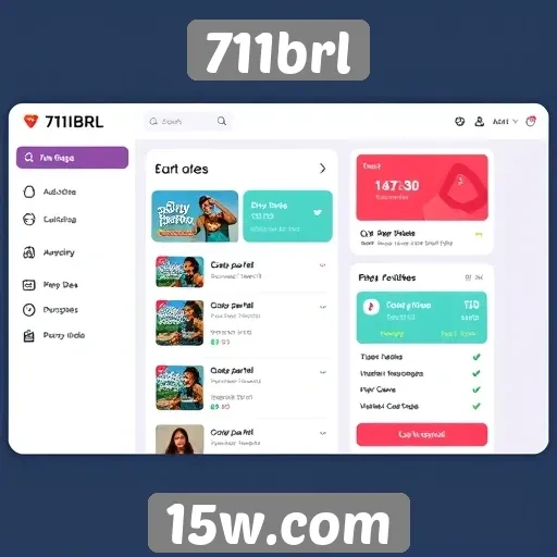 A nova interface do 711brl e suas funcionalidades